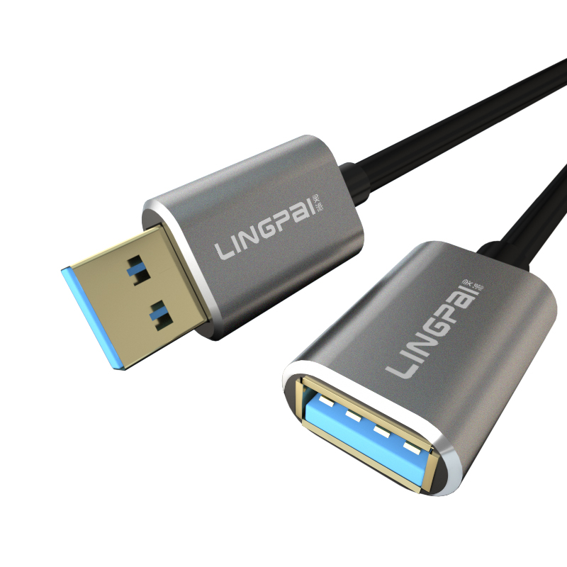 灵派usb延长线3.0公对母